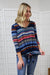 Amy Striped 3/4 Sleeve Top