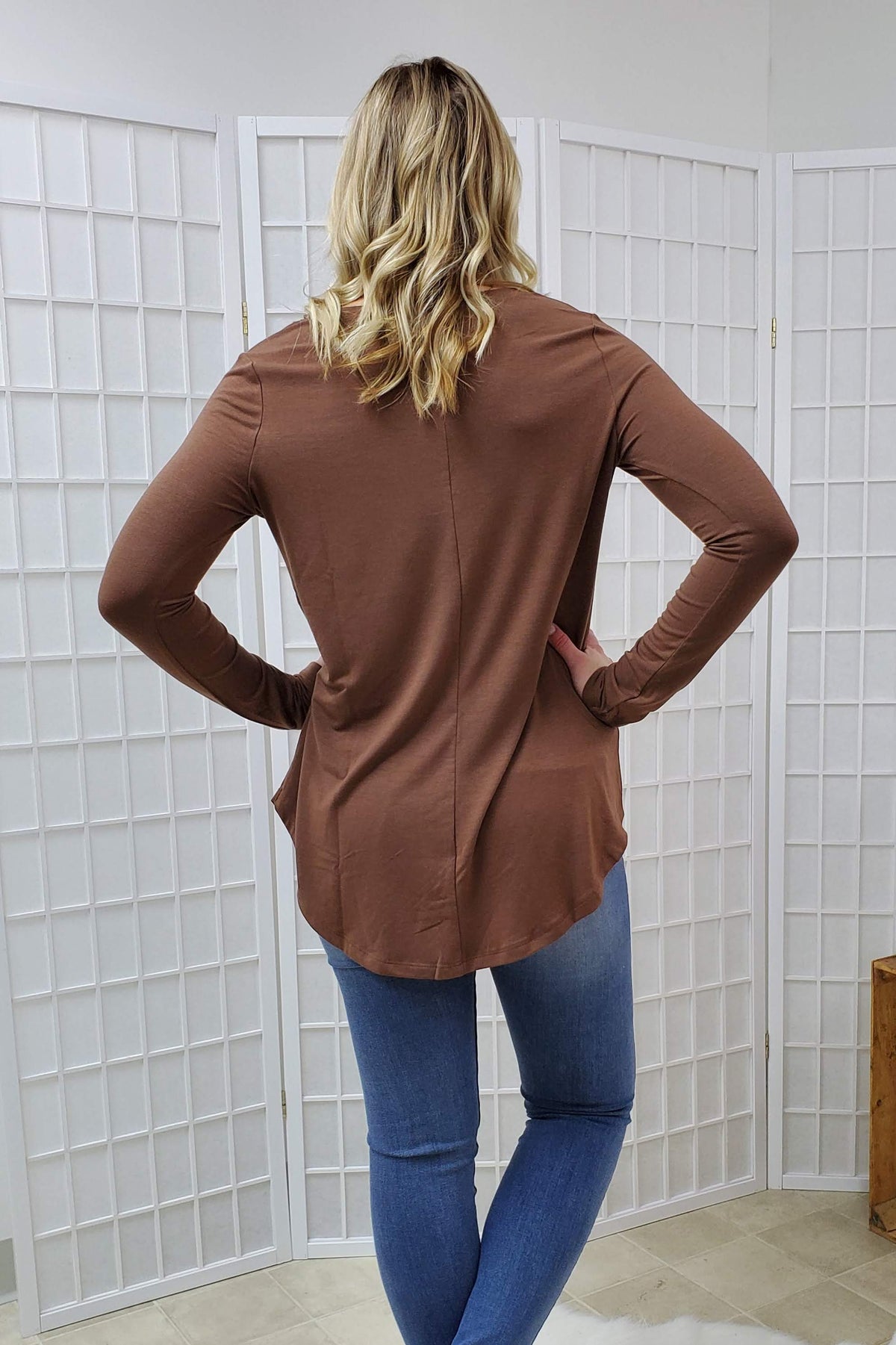 Turner Brown Top S-M XL-2XL