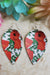 Poppy Petal Handcrafted22 Earrings P-018