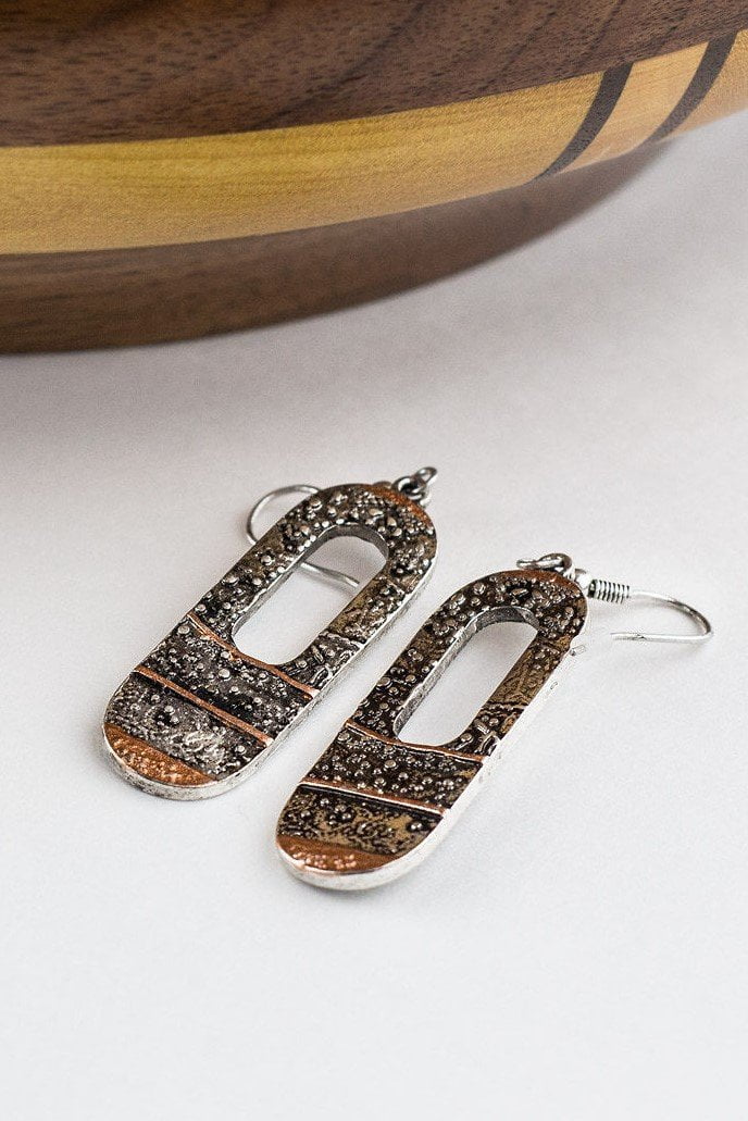 Accent Oblong Drop Earrings RP-2115