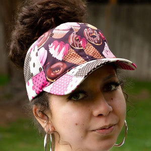 Ice Cream Donuts Ponytail Womens Hat 💕BUNDLE+OFFER
