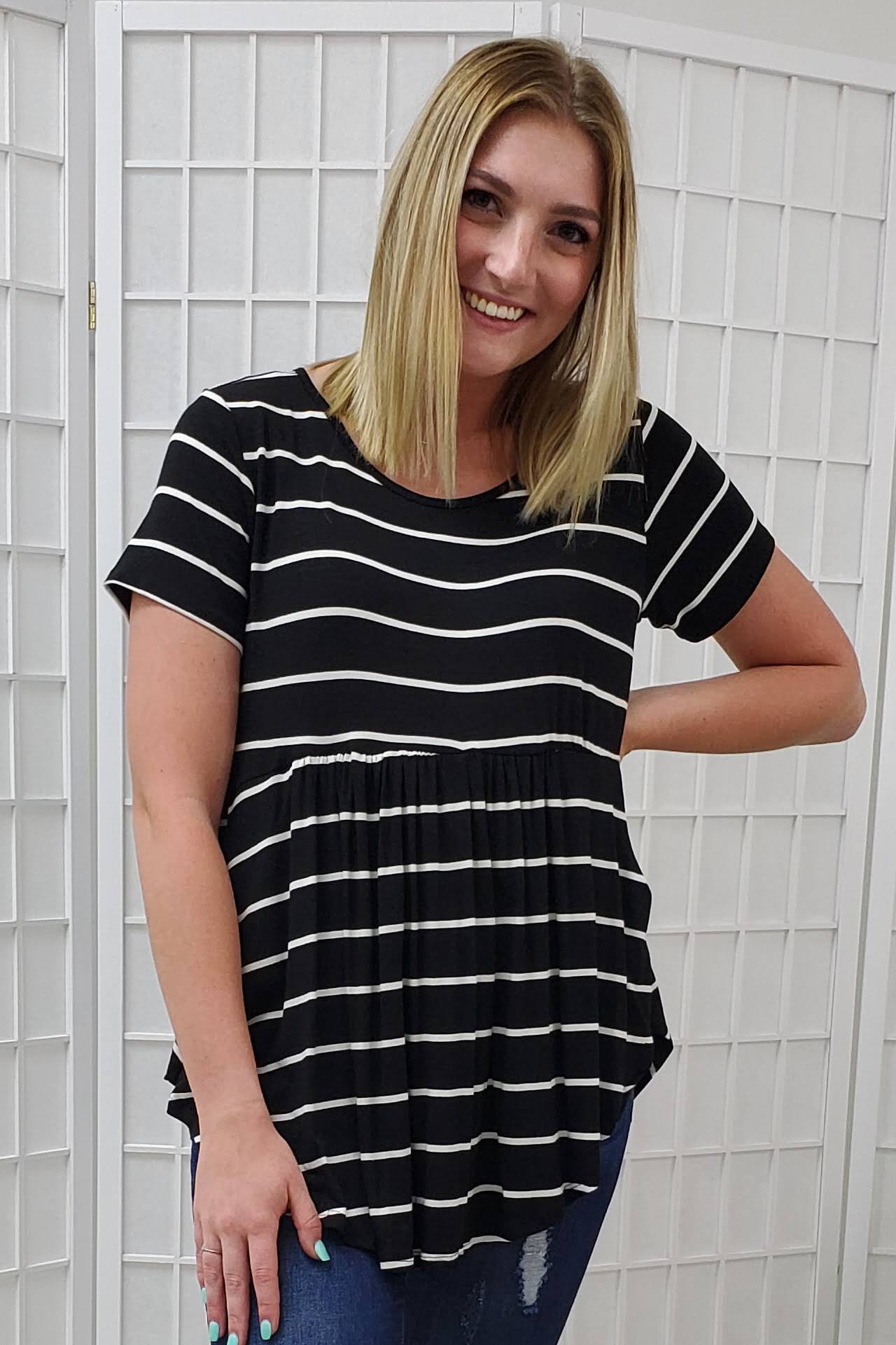 Reign Striped Top