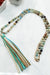 Natural Stone Tassel Necklace HDN-2238