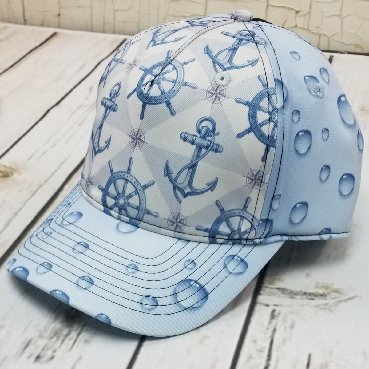 Anchors Bubbles High Ponytail Womens Hat 💕BUNDLE+OFFER