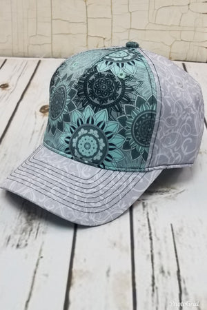 Speedy Pros Women's Ponytail Trucker Hat – German Shepherd Design, Distressed Look, Adjustable Strapback