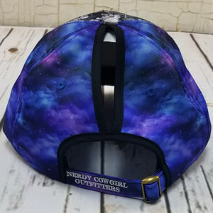 Steampunk Gears Galaxy Ponytail Womens Hat 💕BUNDLE+OFFER