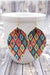 Aztec Petal Handcrafted22 Earrings P-008