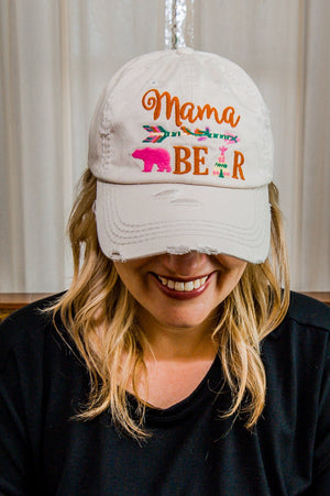 Mama Bear Tan Hat