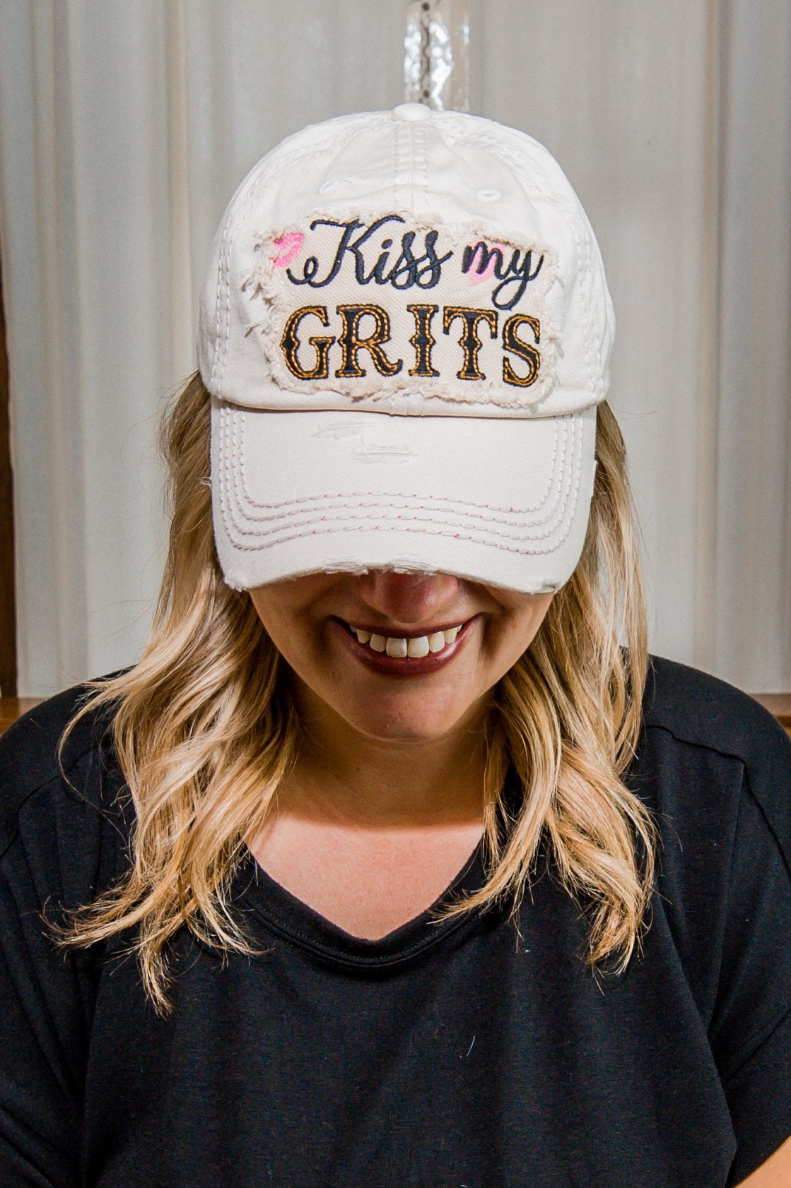 Kiss My Grits Hat