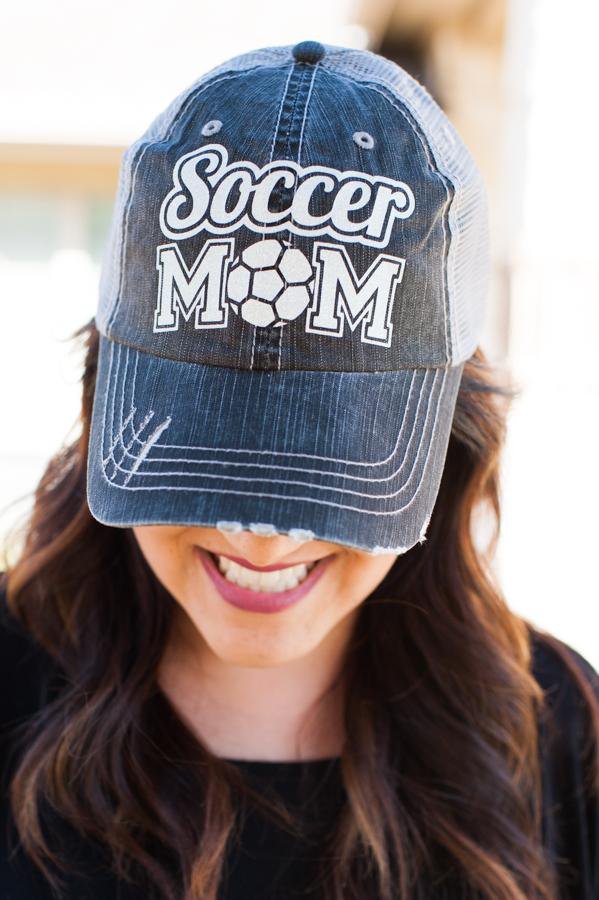 Soccer sales mom cap